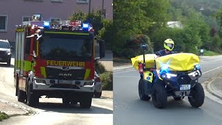 🚨 LF 20 KatS FF Langenwetzendorf  ATV  GWVersorgung Rettungsambulanz Greiz GmbH [upl. by Durwin917]