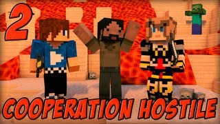 Coopération Hostile  Inferno Mines  Episode 2  Minecraft [upl. by Yrevi472]