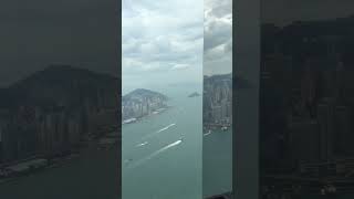 The RitzCarlton Hong Kong  Breakfast on the 102nd floor [upl. by Notnroht]