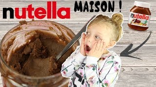 ♡• RECETTE NUTELLA MAISON  •♡ [upl. by Adnalohs]