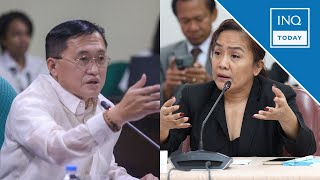 Bong Go denies drug war rewards system involvement in ops  INQToday [upl. by Salsbury]