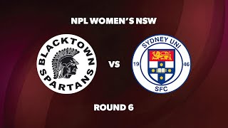 NPL Womens NSW Round 6 Blacktown Spartans FC v Sydney University SFC [upl. by Amre]