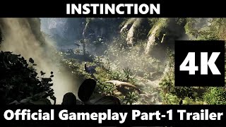 INSTINCTION  Official Gameplay Part1 Trailer 4K [upl. by Dotty]