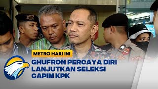 Pansel Capim KPK Didesak Diskualifikasi Ghufron  Metro Hari Ini [upl. by Aras672]