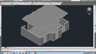 Apprendre Autocad en 1h Tutoriel réalisation Maison 3D [upl. by Tierell389]