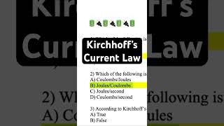 Kirchhoff’s Current Law Explained [upl. by Entsirhc]