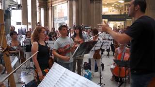 Flash Mob Orchestra  22 luglio Roma [upl. by Hogarth228]