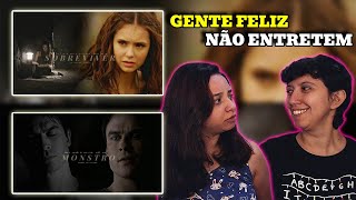 REACT KATHERINE PIERCE UMA SOBREVIVENTE e DAMON SALVATORE UM MONSTRO  ARTHUR MIKAELSON [upl. by Llenyt]