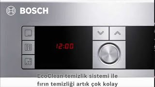 Bosch Ankastre Fırınlar EcoClean Temizlik Sistemi [upl. by Finkelstein]