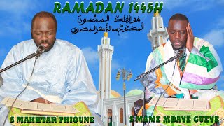 J04 Foulkou Massalikoul jinane par S Makhtar Thioune ak S Mame Mbaye Gueye Ramdan 1445h2024 [upl. by Alphonse619]