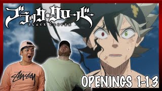 Black Clover Opening 113 REACTION  Anime OP Reaction [upl. by Zetnwahs]