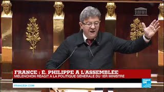 REPLAY  Discours de JeanLuc Mélenchon à lAssemblée Nationale [upl. by Rehpotsirhk]