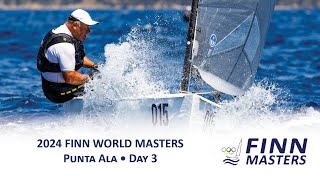 Highlights from Day 3 at the 2024 Finn World Masters [upl. by Surbeck]