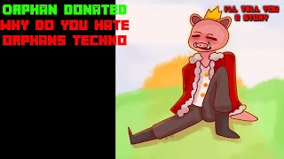 Why Technoblade HATES orphans he explains Dream SMP [upl. by Halonna]