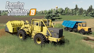 FS19 Карта Kolonia 1990 Вывоз навоза Кировец К701 погрузчик DEUTZ MAGIRUS Т150К09 [upl. by Celie]