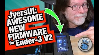 JyersUI AWESOME FIRMWARE for Ender3 V2 Easy Install New Features [upl. by Raina]