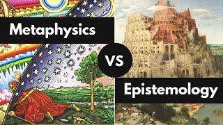 Metaphysics vs Epistemology Easily Explained  What is Metaphysics amp What is Epistemology [upl. by Enihpad872]