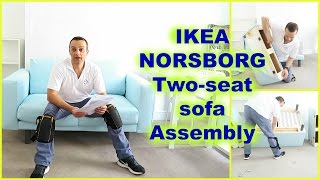 IKEA NORSBORG sofa [upl. by Rednas665]