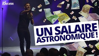 Un salaire ASTRONOMIQUE   60 minutes avec Kheiron [upl. by Lapotin61]