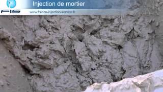 FIS Matériel dinjection de bentonite  coulis  mortiers de scellement [upl. by Notsnarc]