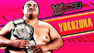 WWE 2K24  Yokozuna Signatures and Finishers [upl. by Isiad]