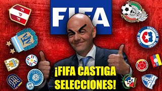 🚨 ¡LA FIFA SANCIONA a casi TODA LA CONMEBOL y CONCACAF  Multa y limita estadios ⚠️ [upl. by Barr350]