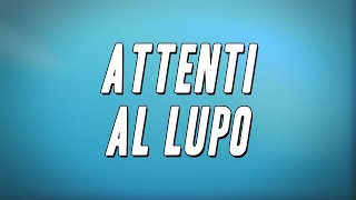 Lucio Dalla  Attenti al lupo Testo [upl. by Carlye231]