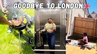 Moving out of our London Apartment 🇬🇧  Reuniting with a friend after 17years 😳  Uk living vlog [upl. by Arayt]