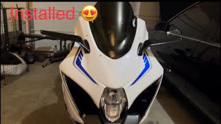 Install Rizoma Stealth Mirrors GSXR1000 [upl. by Bullivant511]