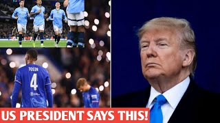 US presidential candidate Trump tweets at Chelsea City and Portsmouth fans in bizarre campaign [upl. by Jeanne]