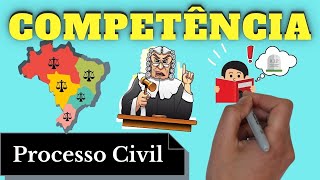 Competência Processo Civil  Resumo Completo [upl. by Auqinehs352]