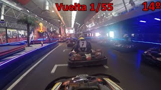 HD Grada CS55 2023  Carrera 2  Carlos Sainz Karting Madrid 2 pistas [upl. by Adnovay]