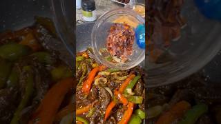 How to cook Pepper steak the tastiest recipe Pt2🥰🔥😋food subscribe for more videos [upl. by Jackqueline]