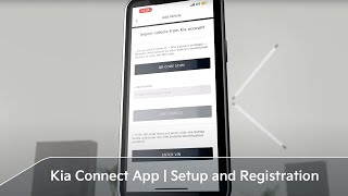 Kia Connect App  Kia Connect setup and vehicle registration [upl. by Ecirpak]