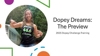 Dopey Dreams The Preview  2025 Dopey Challenge Training [upl. by Olbap]