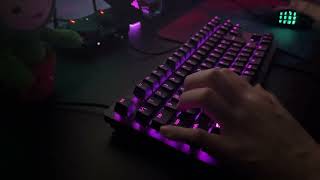 「Razer Huntsman V2 TKL」Typing Sound Test  Linear Optical Switches [upl. by Plate390]