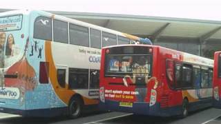 buses leaving havant bus station 2010wmv [upl. by Raney]