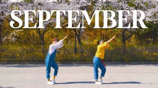 아두 Earth Wind amp Fire  September  커버댄스 Dance Cover  Choreography by Jisoo Yu amp David Hart [upl. by Beaufert]