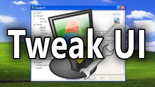 Tweak UI  Microsofts Official XP Customization Tool Overview amp Demo [upl. by Freyah635]