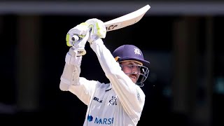 Maddinson gives NSW the blues but falls short of ton  Marsh Sheffield Shield 201920 [upl. by Asaret]