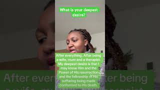 What is your deepest desire mentalhealthsupport upliftingfaith christianfaith [upl. by Ainahs]