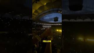 The Magic of Coldplay Yellow Bracelets Unite the Crowd 🌟 [upl. by Walton354]