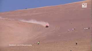 Robby Gordon Stuns Crowd Downhill Dakar 2015 Absolutely Sic [upl. by Denise]