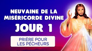 🙏 NEUVAINE de la MISÉRICORDE DIVINE Jour 1 ❤️️ Prière pour les Pécheurs [upl. by Zeeba]