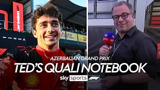 Ted breaks down an EPIC Friday Qualifying in Baku  Teds Quali Notebook [upl. by Ulrich]