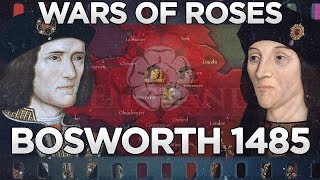 Battle of Bosworth Brought to Life in Stunning Animation 1485  Changed English Monarchy Forever [upl. by Dadivitan902]