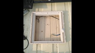 camper  Thule omnivent air ventilation installation part 1 [upl. by Lennahc]