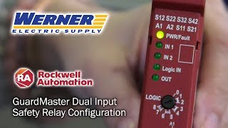 How To Configure A Guardmaster Safety Relay [upl. by Geanine]