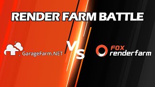 RENDER FARM BATTLE  Foxrenderfarm vs Garagefarm  Blender render farm [upl. by Emrich]