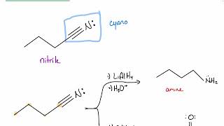 Chem128BFA24 Chapter 19 Lecture 3 Nitriles and Nitrogen Nucleophiles [upl. by Novyart]